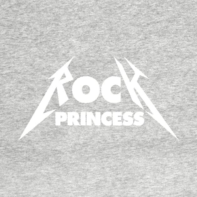 Metallica 'Rock Princess' Design in White by LTFRstudio